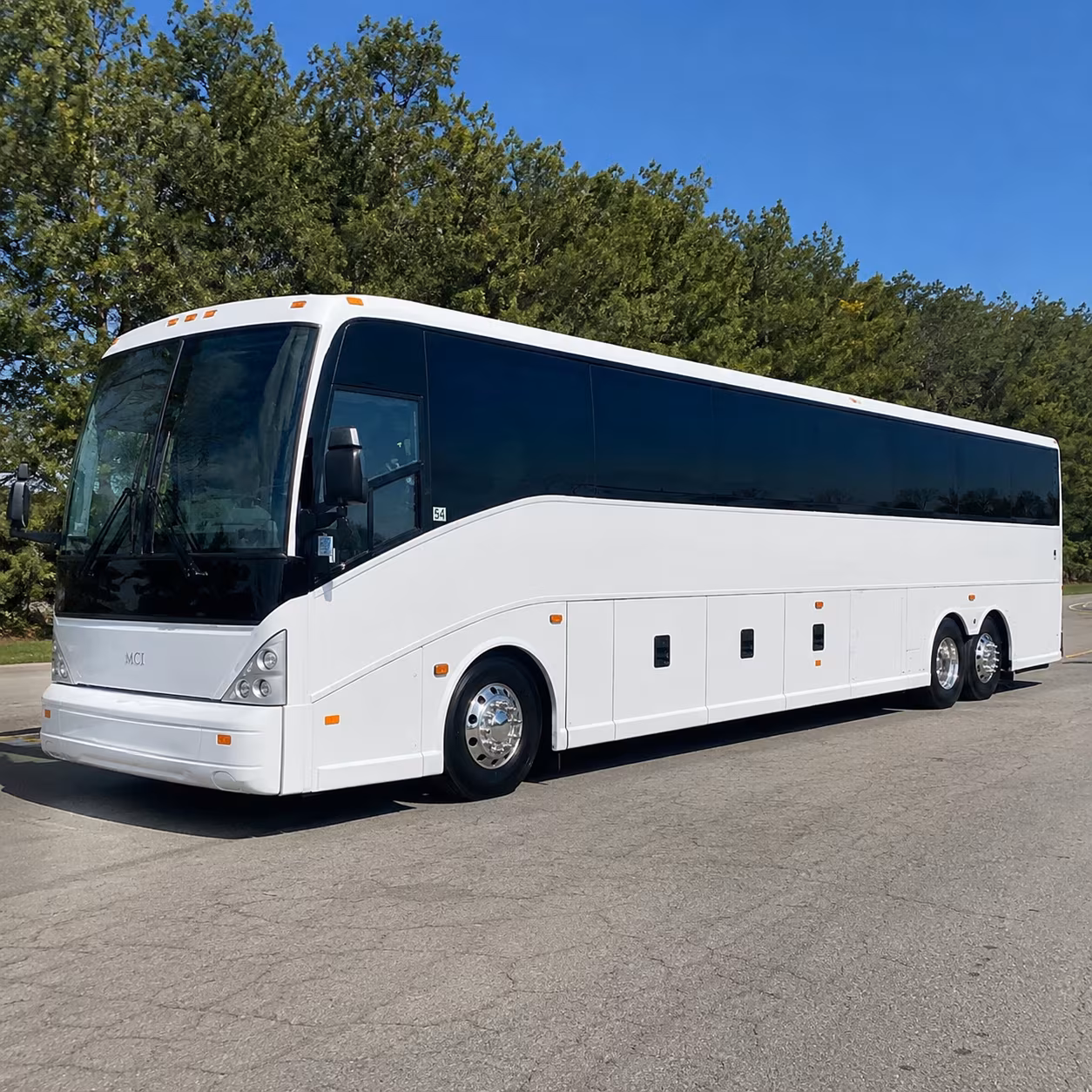 bus rental options for conroe trips