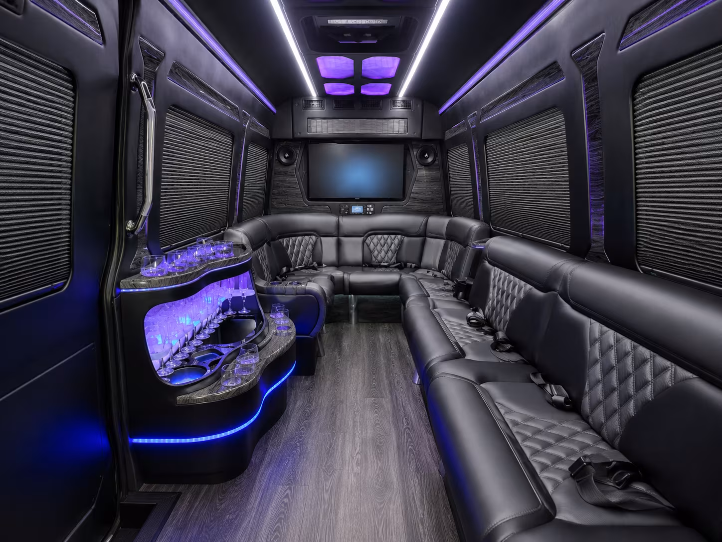 conroe 30 passenger party bus