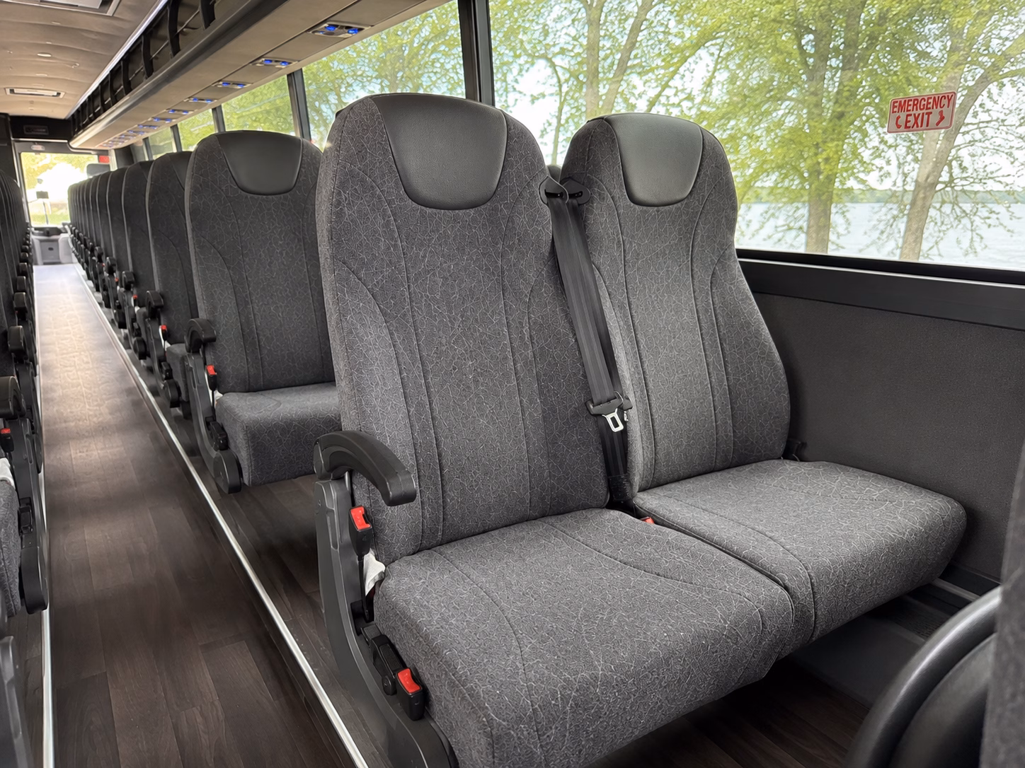 conroe sporting event transportation onboard seating