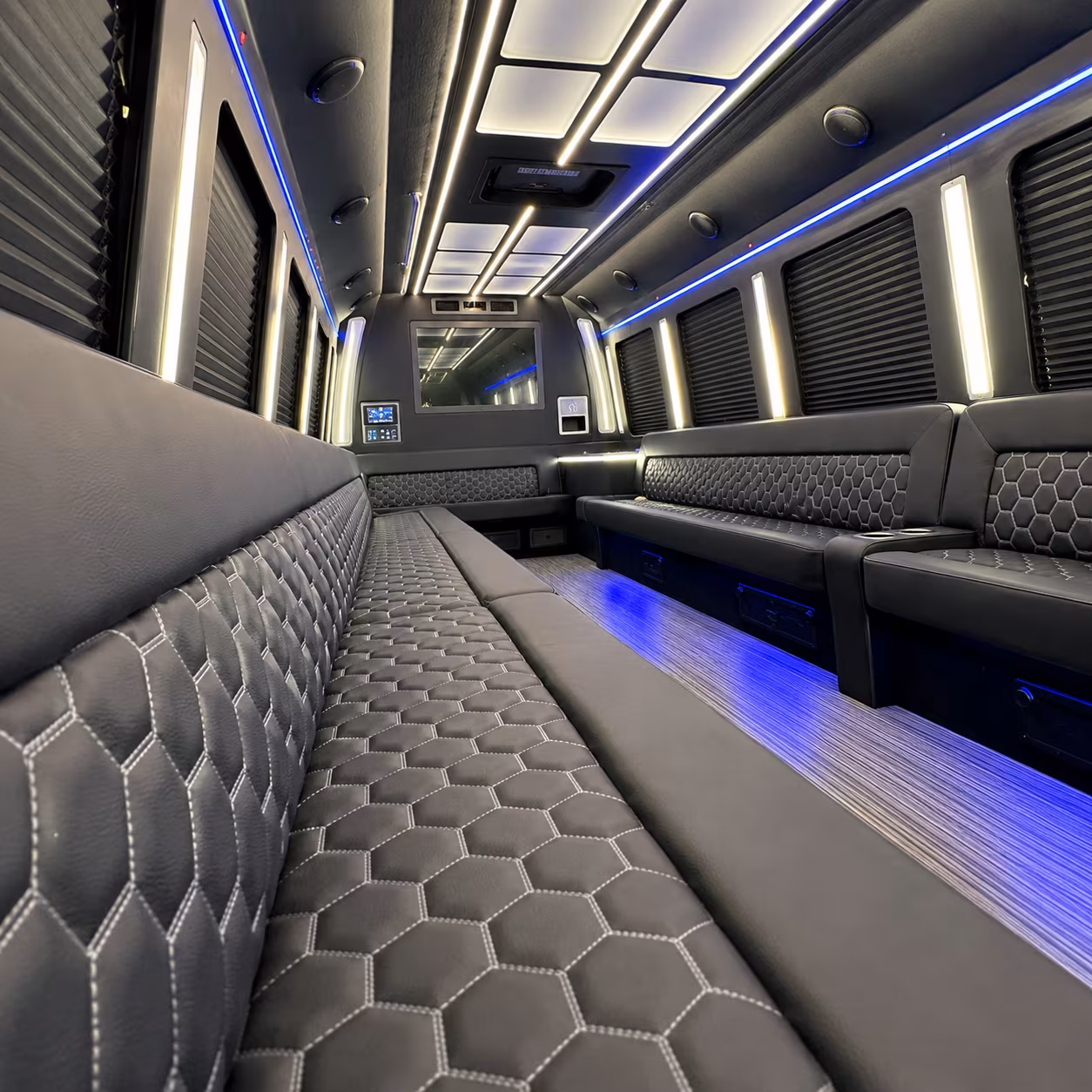 party buses for conroe and woodlands prom groups of every size
